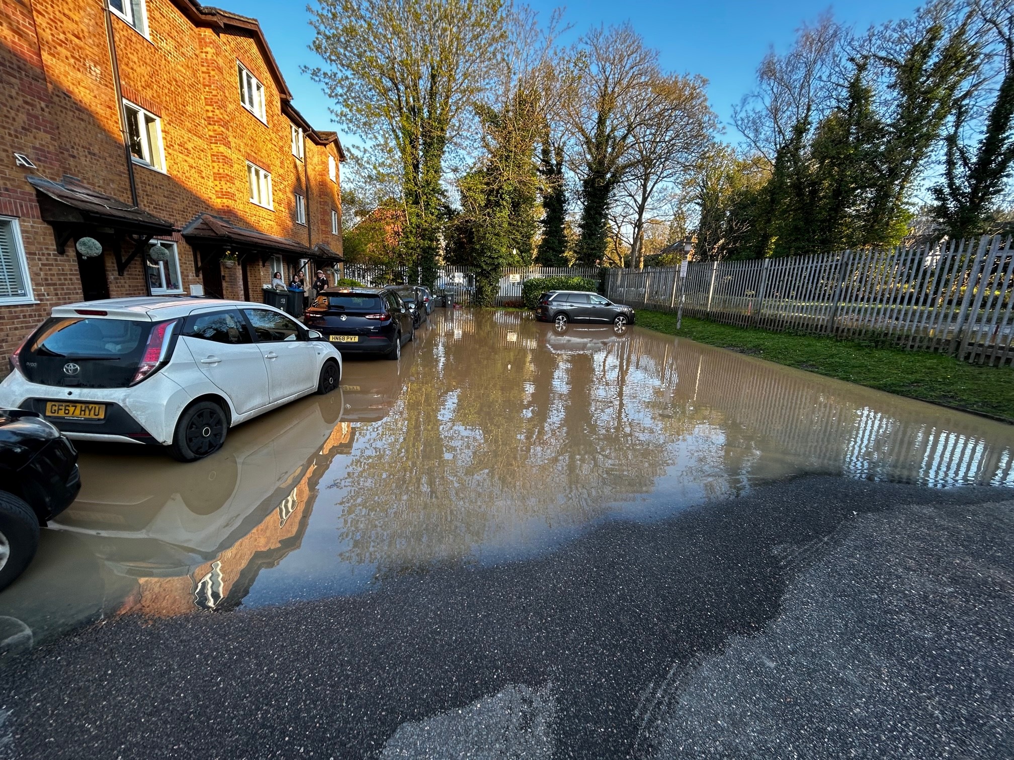 Flooding in Purcell Close