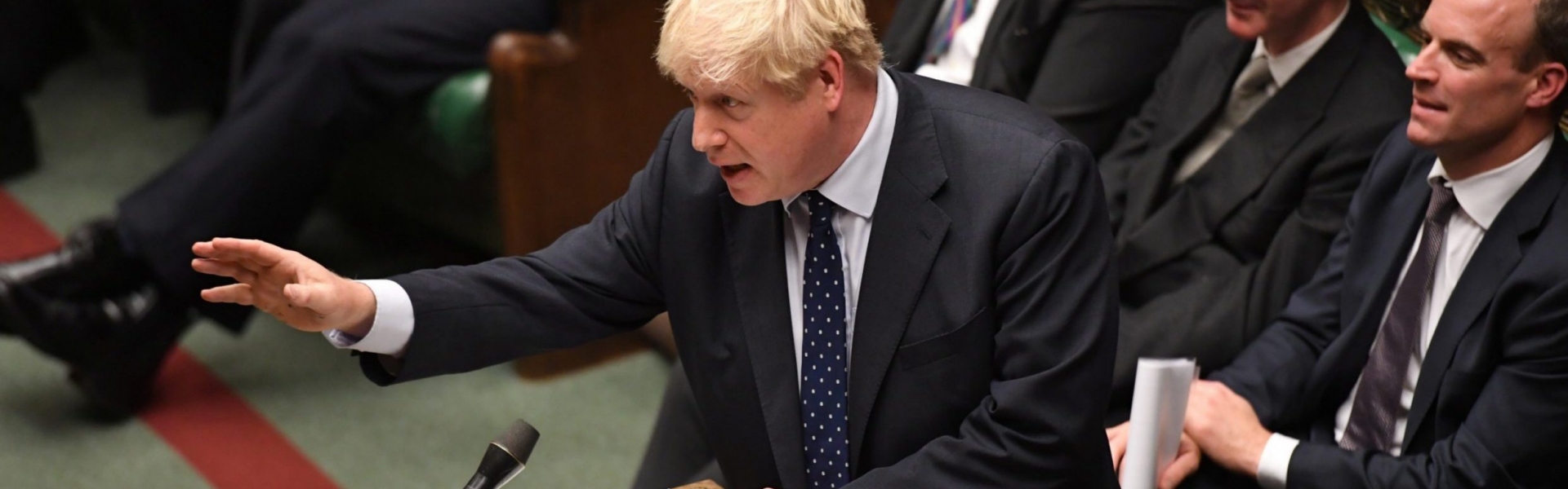 Boris Johnson at the Despatch Box