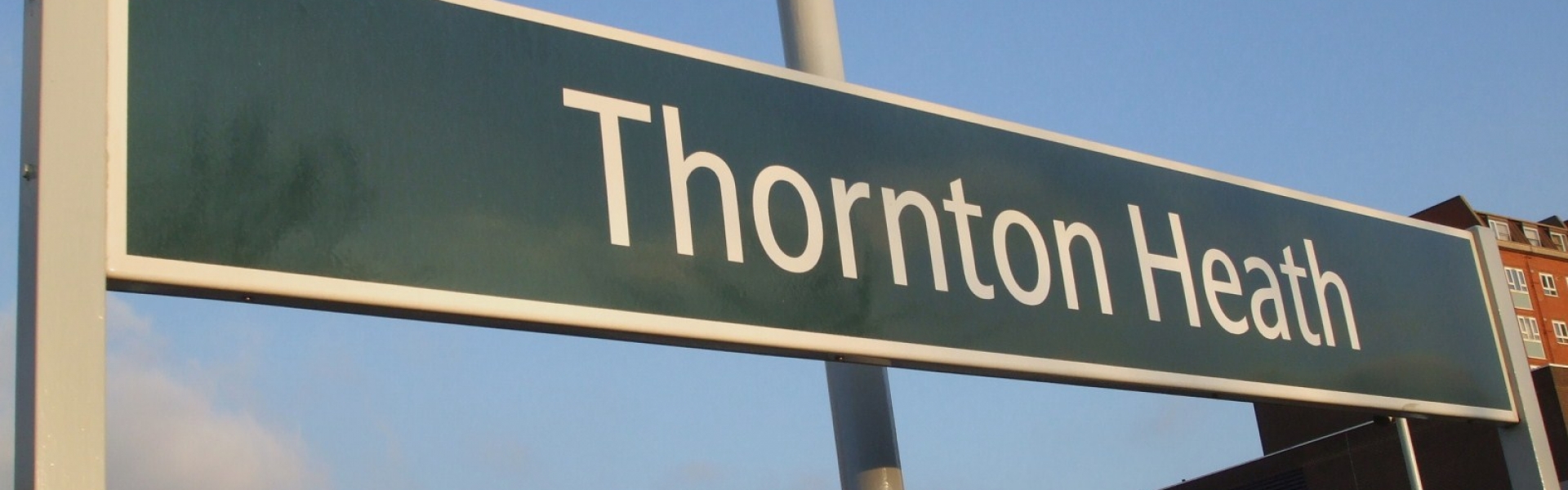 Thornton Heath Station Sign