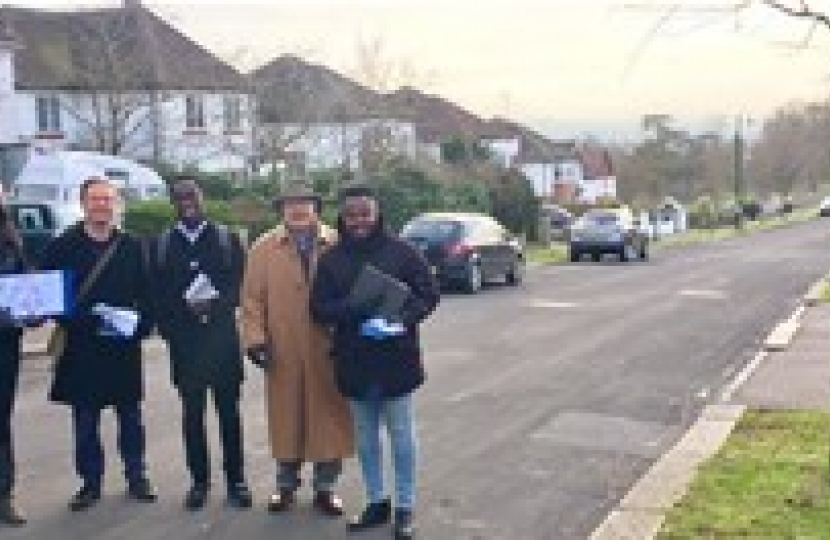 The Norbury Park team campaigning