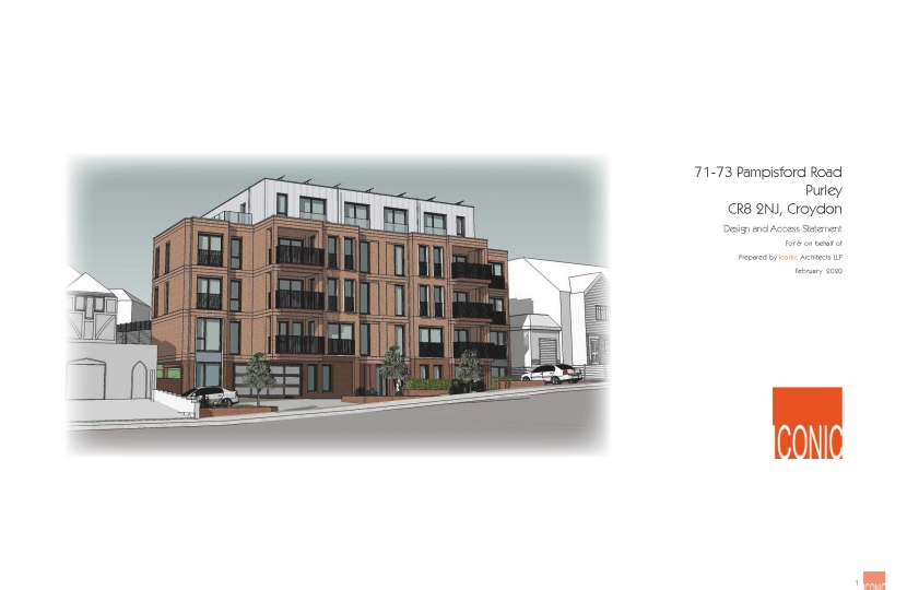Rejected scheme in Pampisford Road