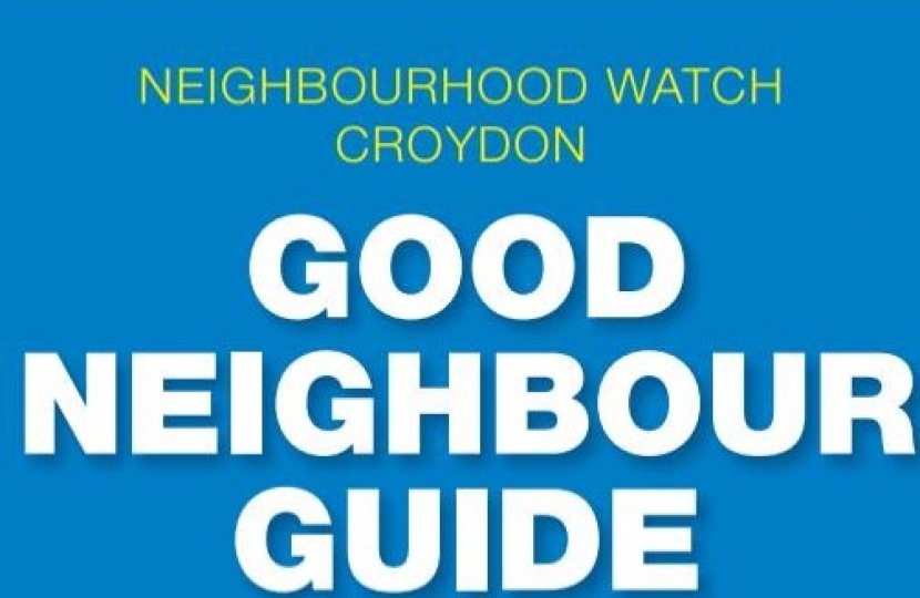 Front page of good neighbour guide