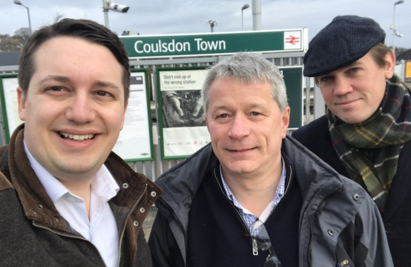 Councillors at Coulsdon Town
