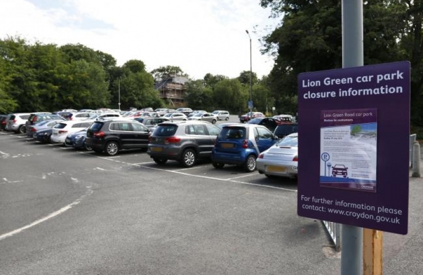 Lion Green Road must maximise parking for residents and businesses