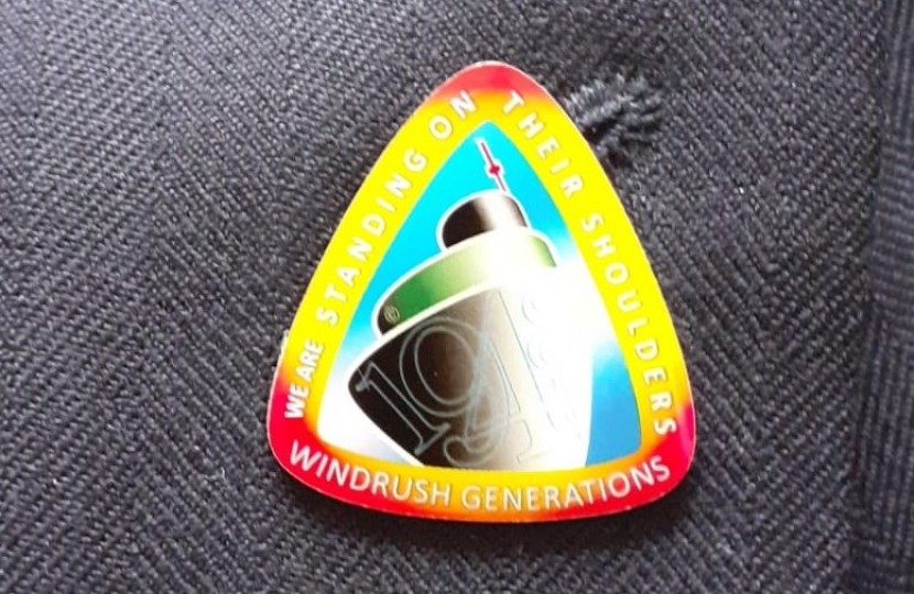 Windrush badge 2021