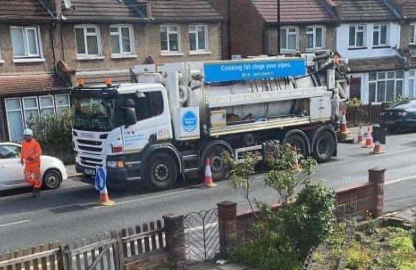 Thames Water are starting works on July 25