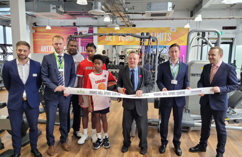 Andy Opens Monks Hill Gym