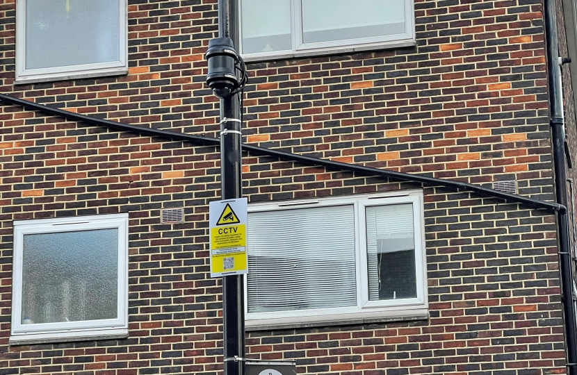 New CCTV cameras installed on Selsdon Road