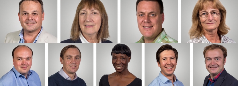 The nine retiring Conservative Councillors