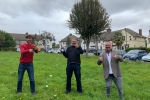Stuart, Ali and Andy Celebrate Planning Victory