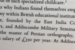 Excerpt about Addiscombe 1/2