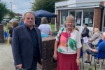 Margaret and Steve at the Bradmore Green Library consultation