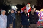 Xmas Lights Switch on with Santa