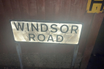 Windsor Road Sign
