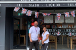 Councillor Joseph Lee visit to Shaw's Pie and Eel House.