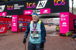 David Picksley London Marathon Oldest runner finisher