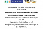 Croydon Interfaith Remembrance 2023