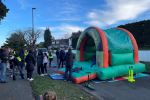 Woodside Road bouncy castle